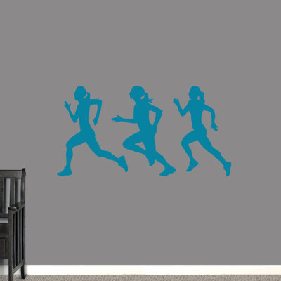 Décalcomanie murale ensemble de filles
