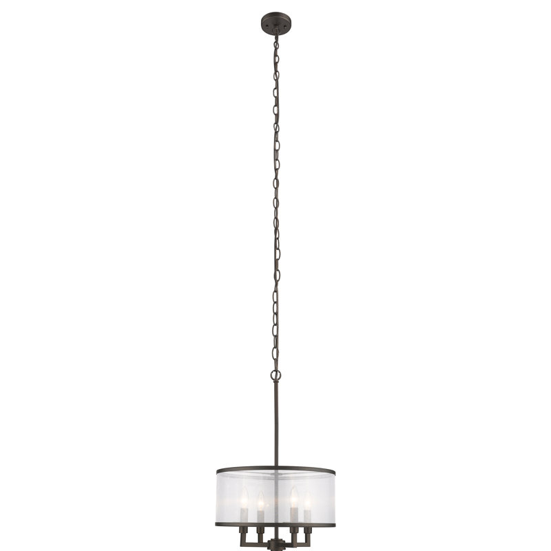 Lindale 4 - Light Drum Chandelier