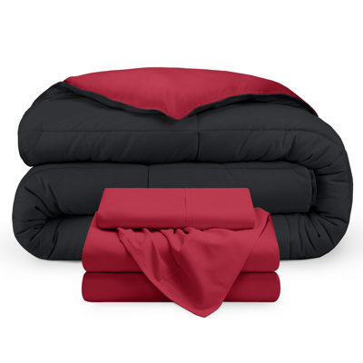 Lit dans un sac réversible en microfibre
