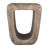 Kenza Bleached Wash Accent Stool