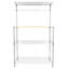 90cm W Steel Height -Adjustable Shelving Unit