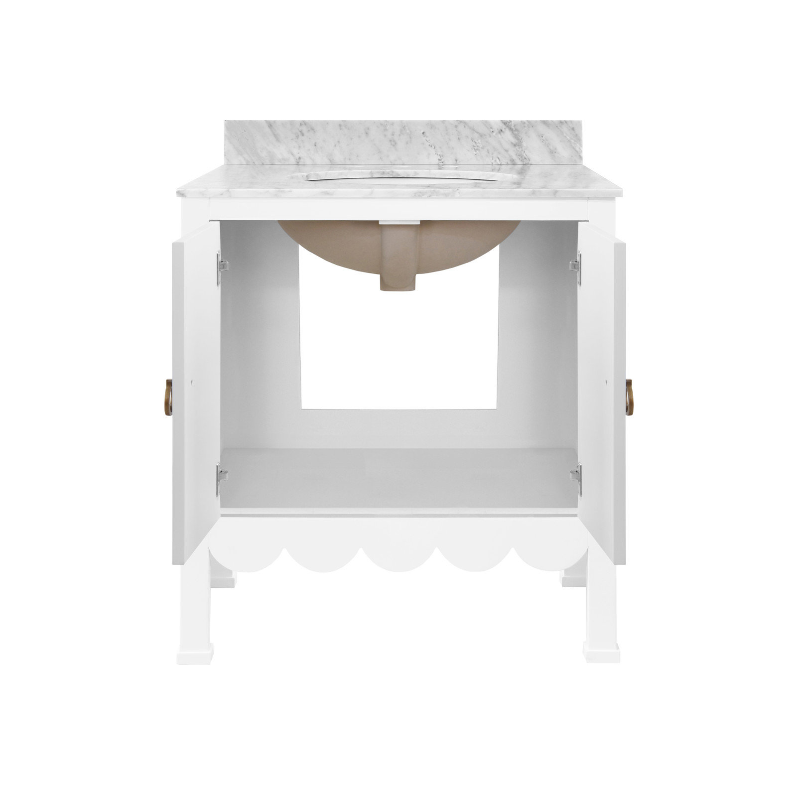 Kealey 30.5'' Single Bathroom Vanity, Matte White