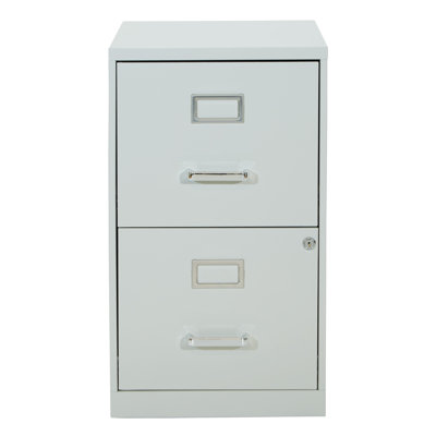 14.25'' Wide 2 -Drawer Steel File Cabinet
