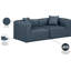 Canapé modulaire 2 pièces rembourré-98580138