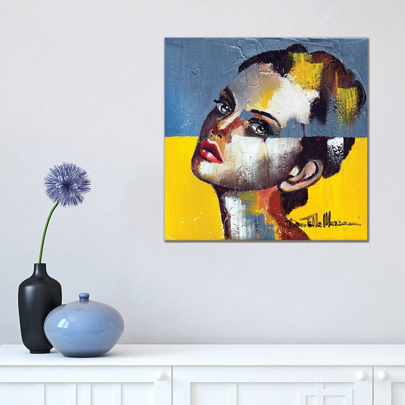 I'm Here by Donatella Marraoni - Wrapped Canvas Painting, 45.72 cm H x 45.72 cm W x 1.91 cm D