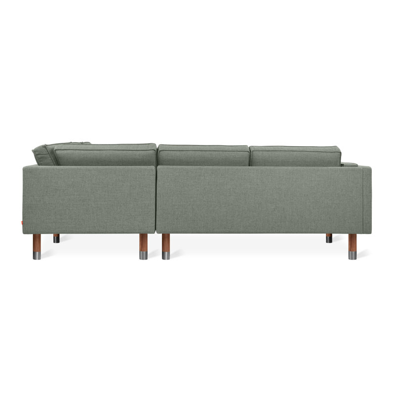 Augusta Bi-Sectional, Caledon Cinder Polyester Blend