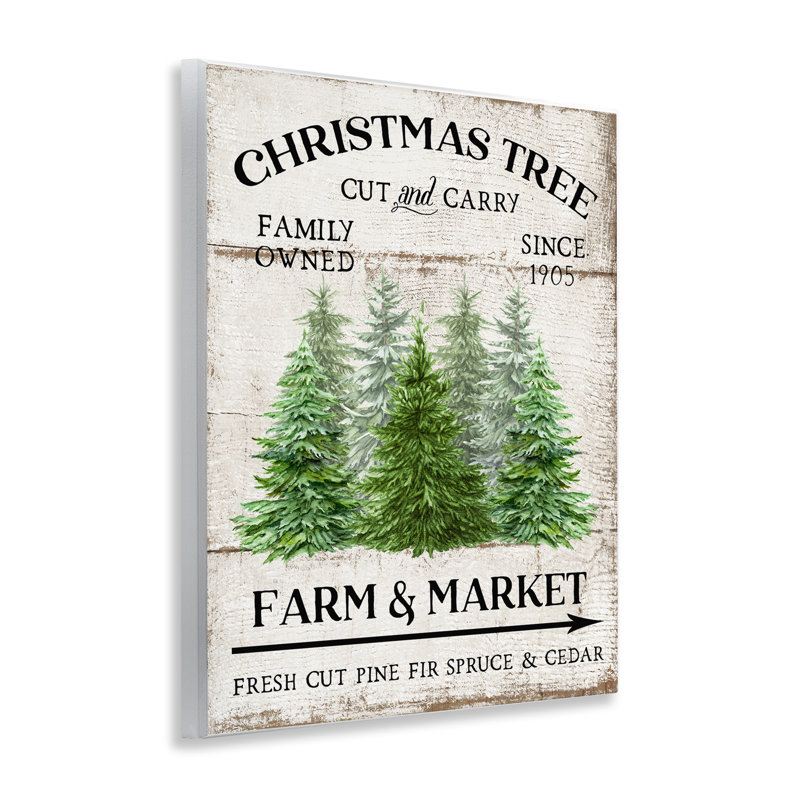 «Farm Market Christmas Trees» par Creatif Belle