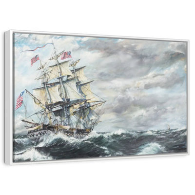 Tête de frégate USS Constitution pour frégate