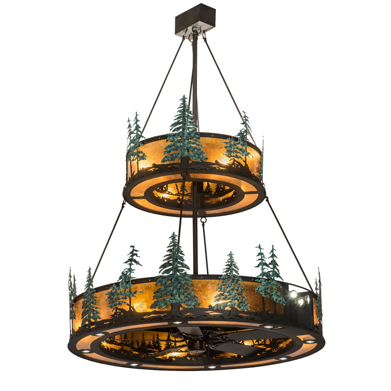 Rustic Lodge Chandelier