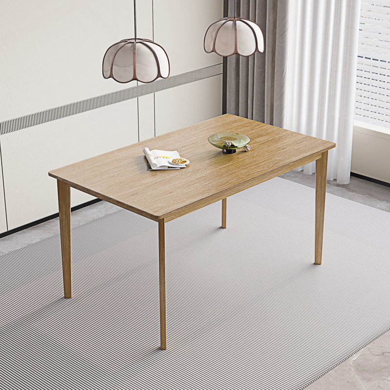 Bureau rectangulaire de style scandinave
