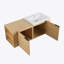 Ensemble de meuble-lavabo pour salle de bain 48 po pour grand espace, ensemble d'armoires de salle de bain moderne, ensemble d'armoires de salle de bain-1125225643