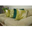 Choe Floral Green Bolster Pillow Cover