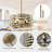 Adamma 19.68" W 5-Light Dimmable Drum Chandelier