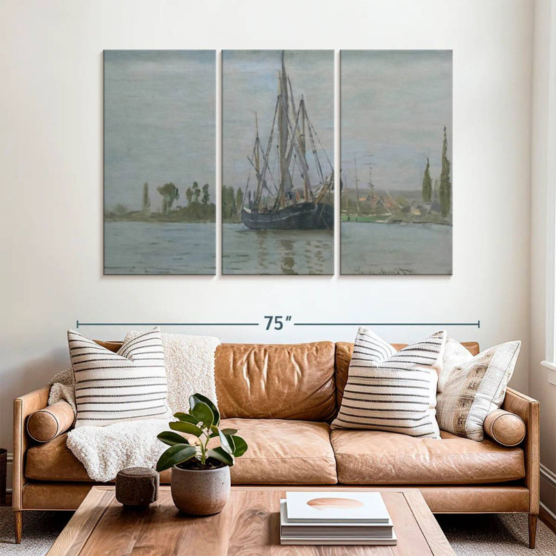 Mehar Anchored Chasse-Maree, 42" H x 65" W