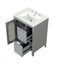 Meuble-lavabo 24 po avec lavabo, meuble-lavabo avec deux tiroirs et porte, tablette réglable, bois massif et panneau de fibres à densité moyenne-1479652721