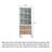 Bohemian Wrought Iron Glass Door Accent Chests