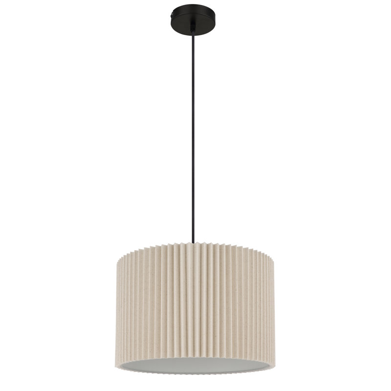 Bitania 1 - Light Matte Black Geometric Pendant