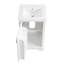 Meuble-lavabo de 20 po avec lavabo, armoire de porte et tablettes réglables-102619246