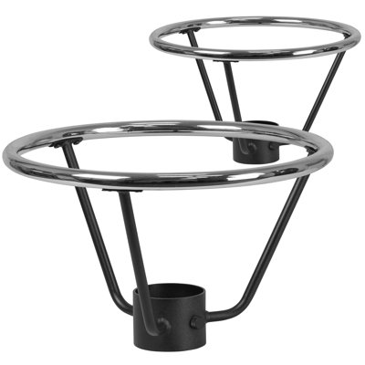 Basel Bar Height Table Base Foot Ring with 3.25" Column Ring - 16" Diameter