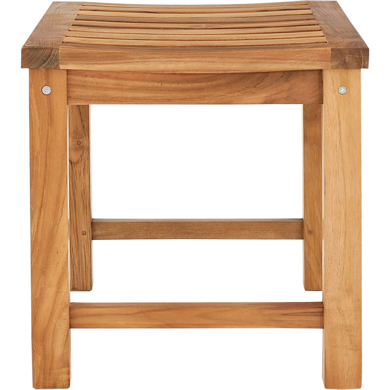 Banc de douche en bois Aladino