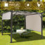 10 pi. L 10 pi. D Pavillon de jardin en acier