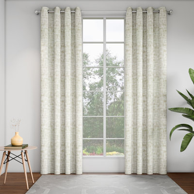 Rideau de porte texturé 52 x 84 po - paquet de 2 panneaux