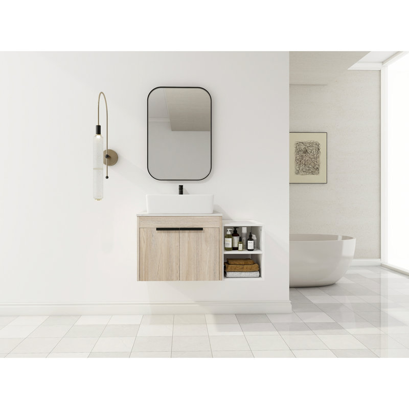Meuble-lavabo flottant 36 po Modern, 36"