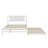 Platform Bed With Adjustable Trundle-189772104
