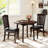 Modern Dining Chairs Set of 4 Armless Kitchen Chairs w/Upholstered Seat-444082567