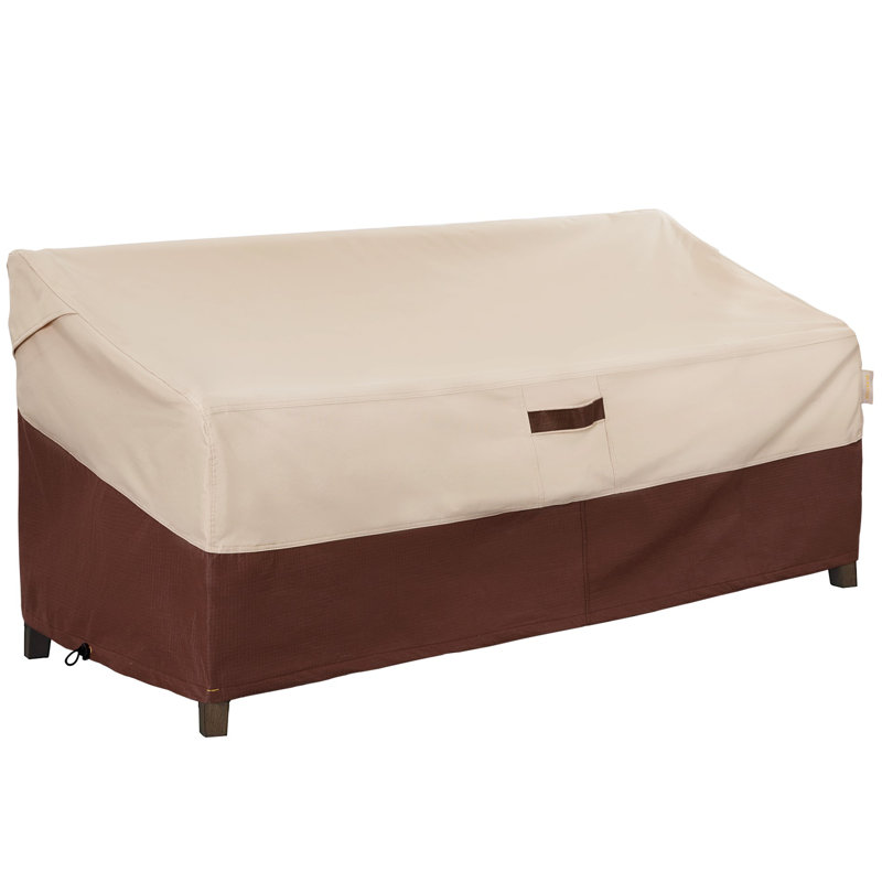 Housse respirante pour canapé de patio, H 36 po x l 79 po x P 35 po