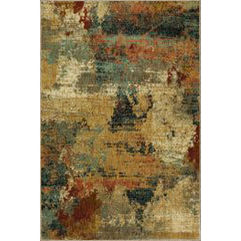 Modern Patterned Decorative Machine Washable Rug, Rectangle 2'6" x 4'11" Rug Pad Included
