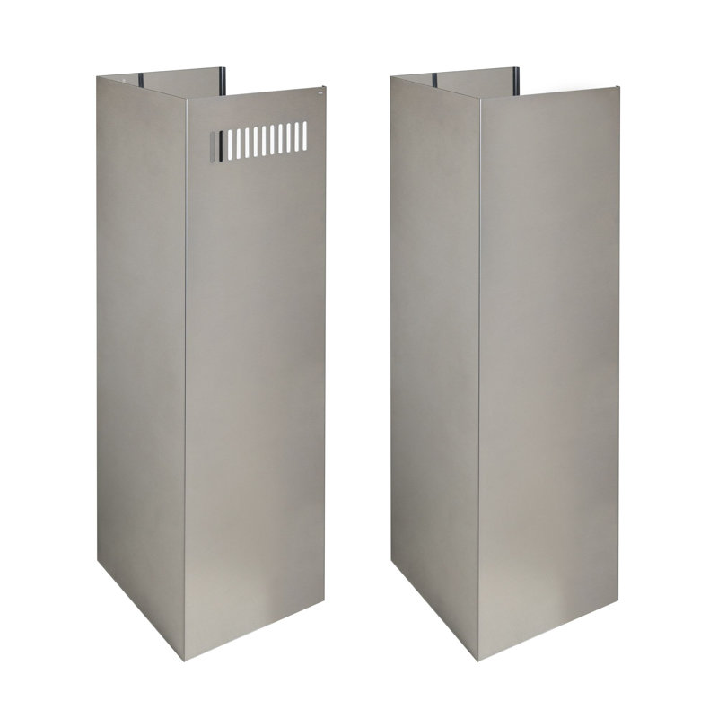 ZLINE 2-36 in. Chimney Extensions for 10 ft. to 12 ft. Ceilings (2PCEXT-KECOM)