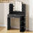 Narien Makeup Vanity With LED Lighted Mirror & Power Outlet for Bedroom-2005525898