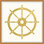 Roue à feuille d'or - Peinture
