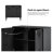 Carreiro 32"W Woven Transitional 2-Door Accent Cabinet-102054702