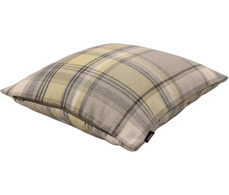 Plaid Throw Pillow