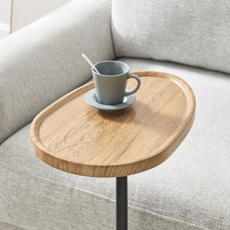 Table d'appoint ou de table d'appoint Kimaka, Bois beige