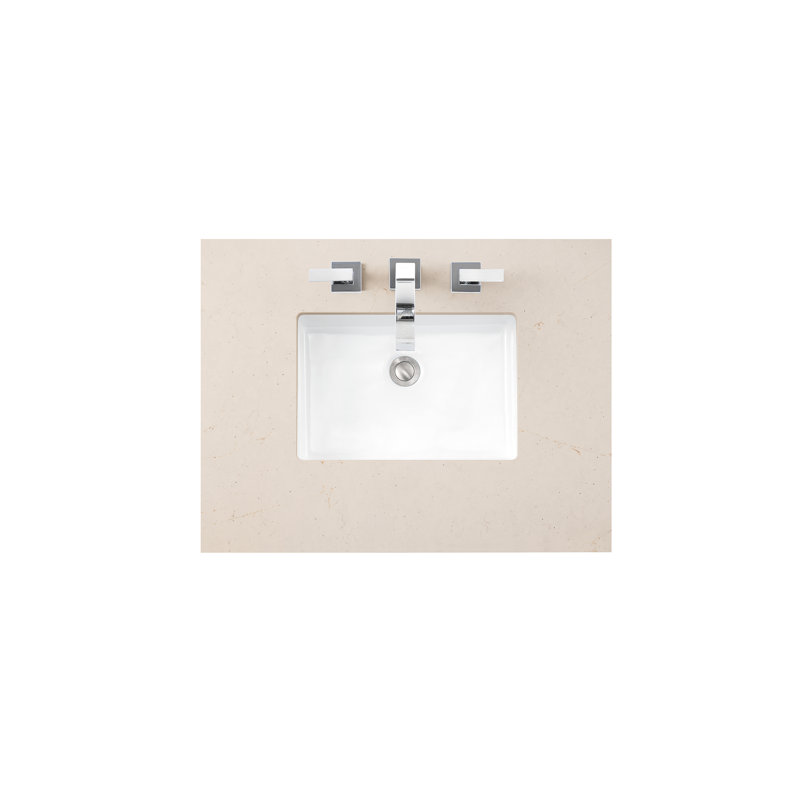 Brittany 30'' W Single Vanity, Saddle Brown, Parisien Bleu, 8" Widespread