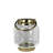 Lantern With Brass Handle  5” Drop Handle