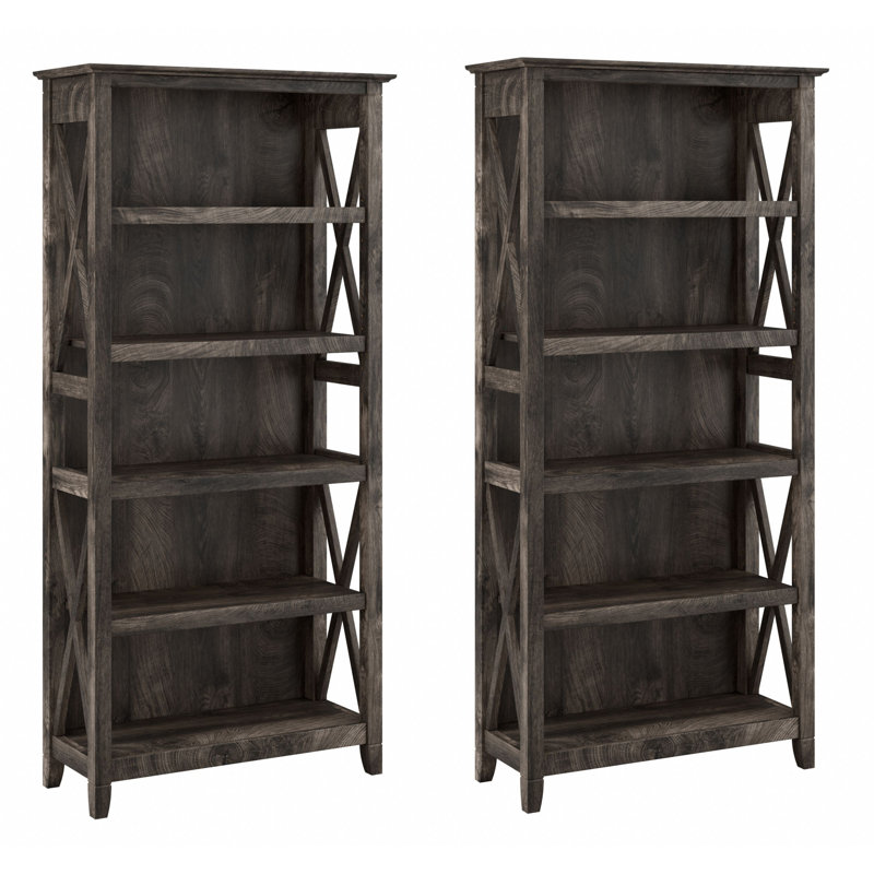Bibliothèque standard Huckins, Hickory gris foncé