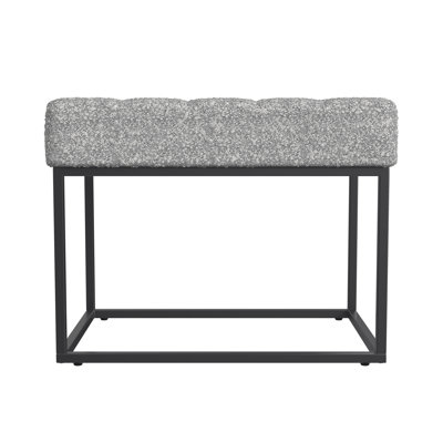 Homepop Theodore Small Ottoman