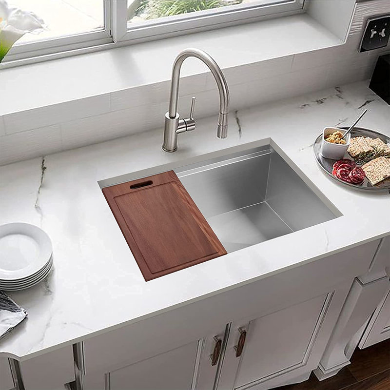 30'' L Single Bowl Stainless Steel Kitchen Sink