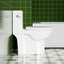 Toilette économiseur d'eau 1,28 po, conception allongée et confortable, siège, chasse d'eau 1000 grammes, blanc brillant 003S, appareil de salle de bain au sol