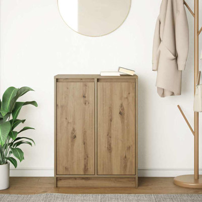 Sideboard 57X34x76 Cm Engineered Wood