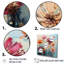 «Zinnias Bold» sur toile-1424374325-1424374324