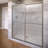 Deluxe 71.5" H Bypass Frameless Shower Door-14170712-47833591