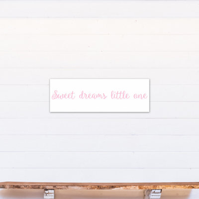Bruning Sweet Dreams Little One Kids Wall Décor
