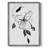 Wild Clematis I Framed Print - Solid Wood 47066-833885772