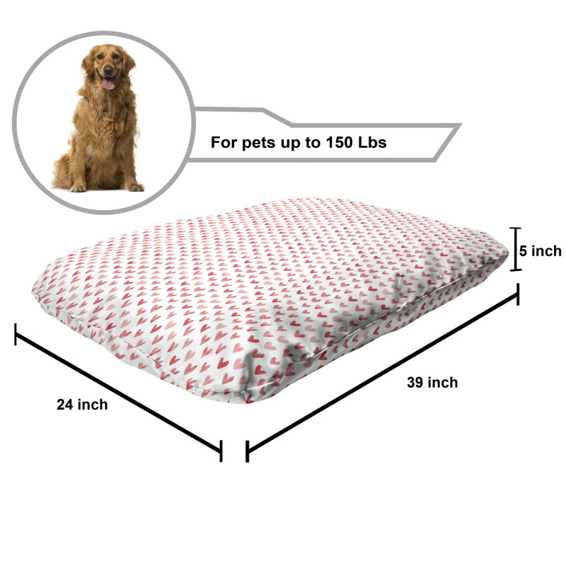 Lit pour chien Ambesonne Love