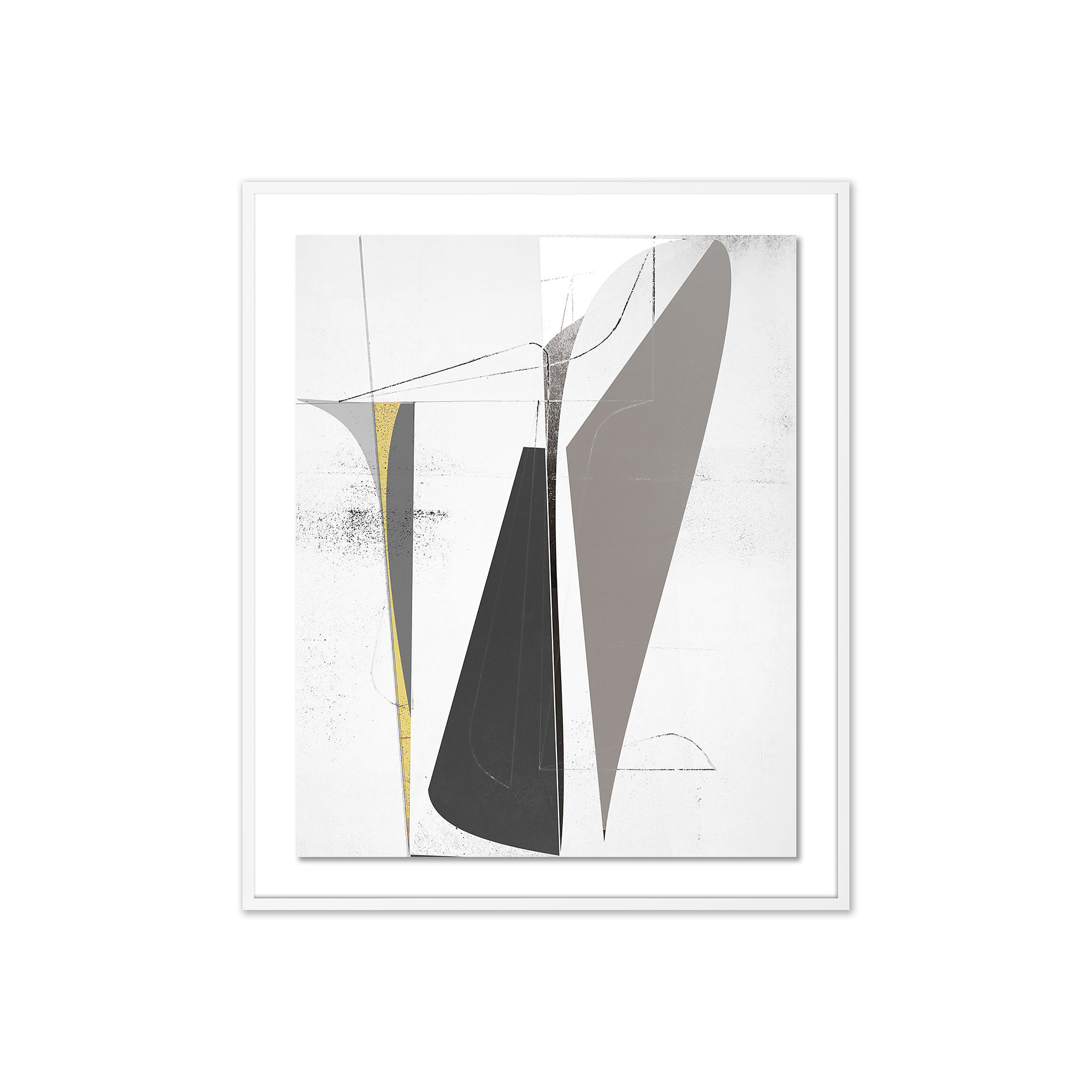 Ando by Bangbouh Studio, 60" H x 49" W x 2.5" D, White